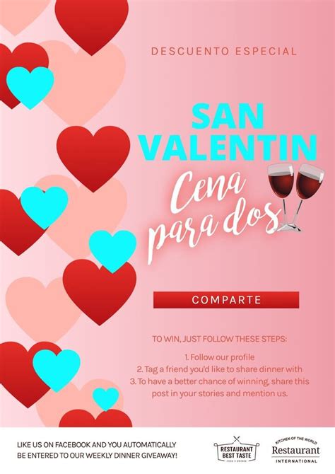 descuento san valentin comida
